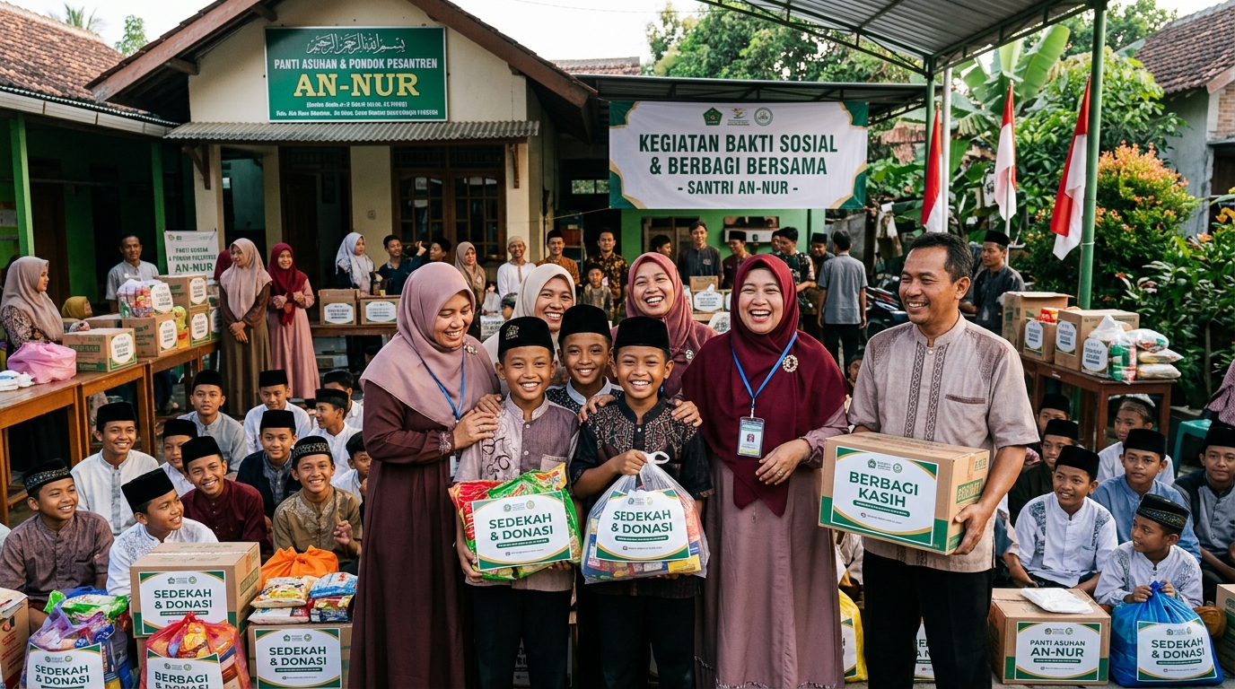 Makan Bersama Pengasuh Umi Septy & Abi Heri
